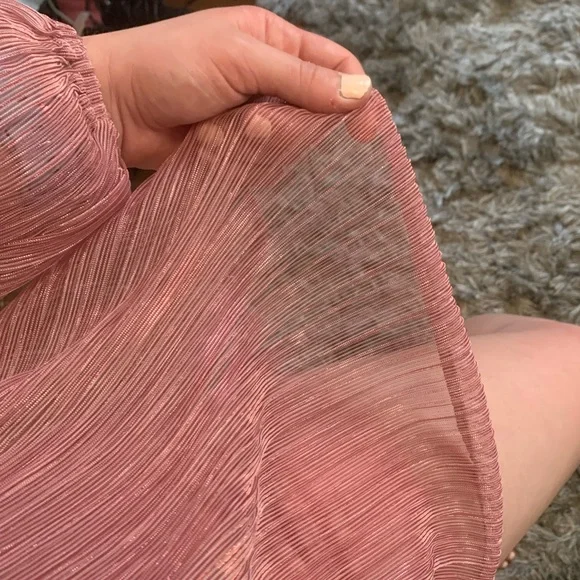 Pink lily romper - Picture 4 of 4